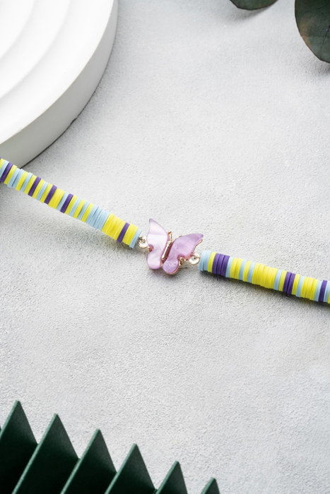Heliophilia Silver Pulsera Multicolor con Colgante Ajustable Heliophilia Silver Pulsera Multicolor con Colgante Ajustable